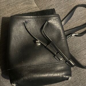 Coach Midnight Black Backpack